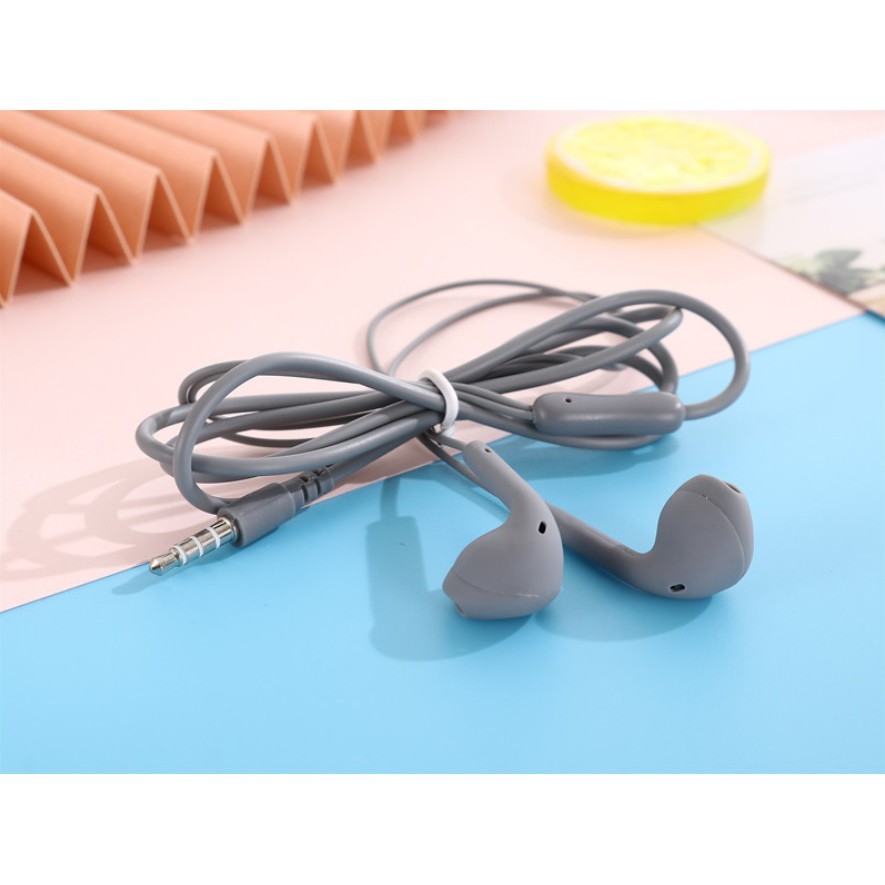 SUKSES-Headset Macaron U19 Extrabass Earphone Headphone Handsfree