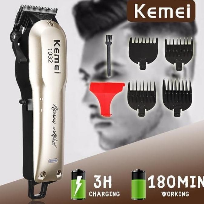 Alat Cukur Rambut Kemei KM 1032 Clipper Kemei KM1032 Professional