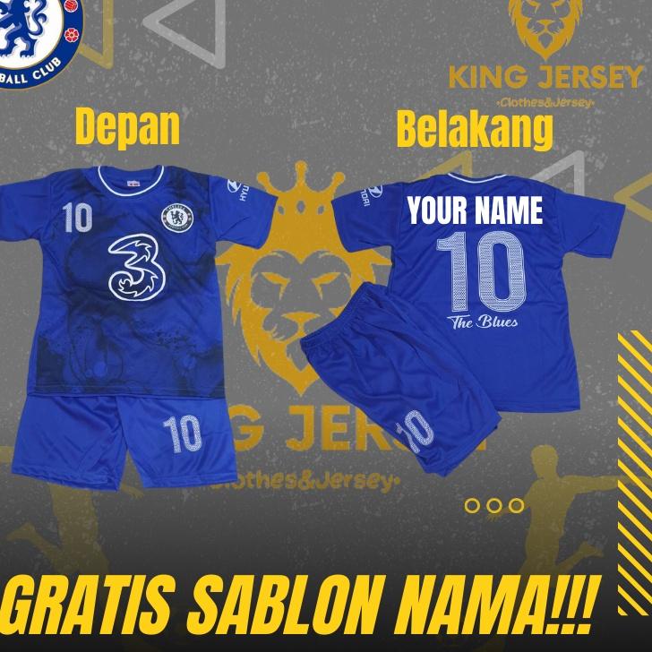 Keluaran Terbaru.. JERSEY BOLA CHELSEA 2022/2023 UNTUK ANAK ANAK 0-15 TAHUN KEATAS
