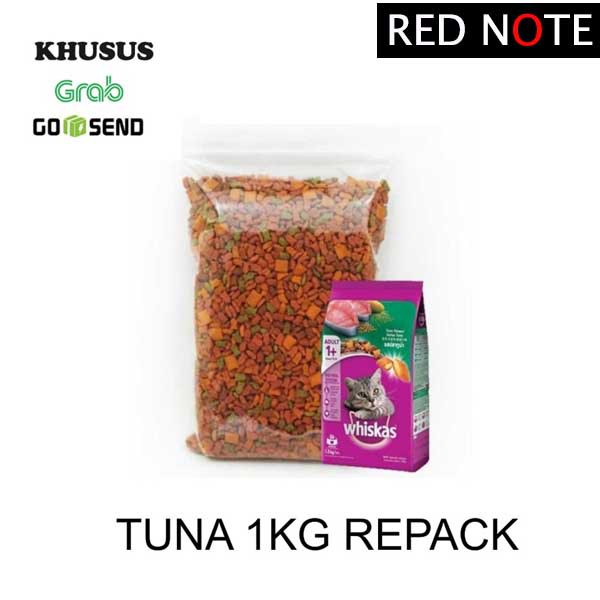 Whiskas Tuna 1kg (Grab/Gosend)