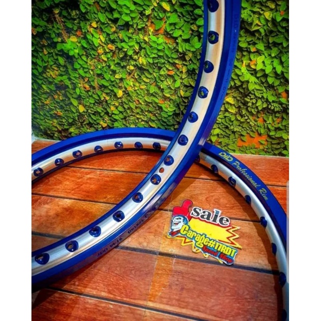 Velg DID Profesional Rim Alloy Twotone Blue Silver Ring 17 Ukuran 140 140 Original DID Japan.