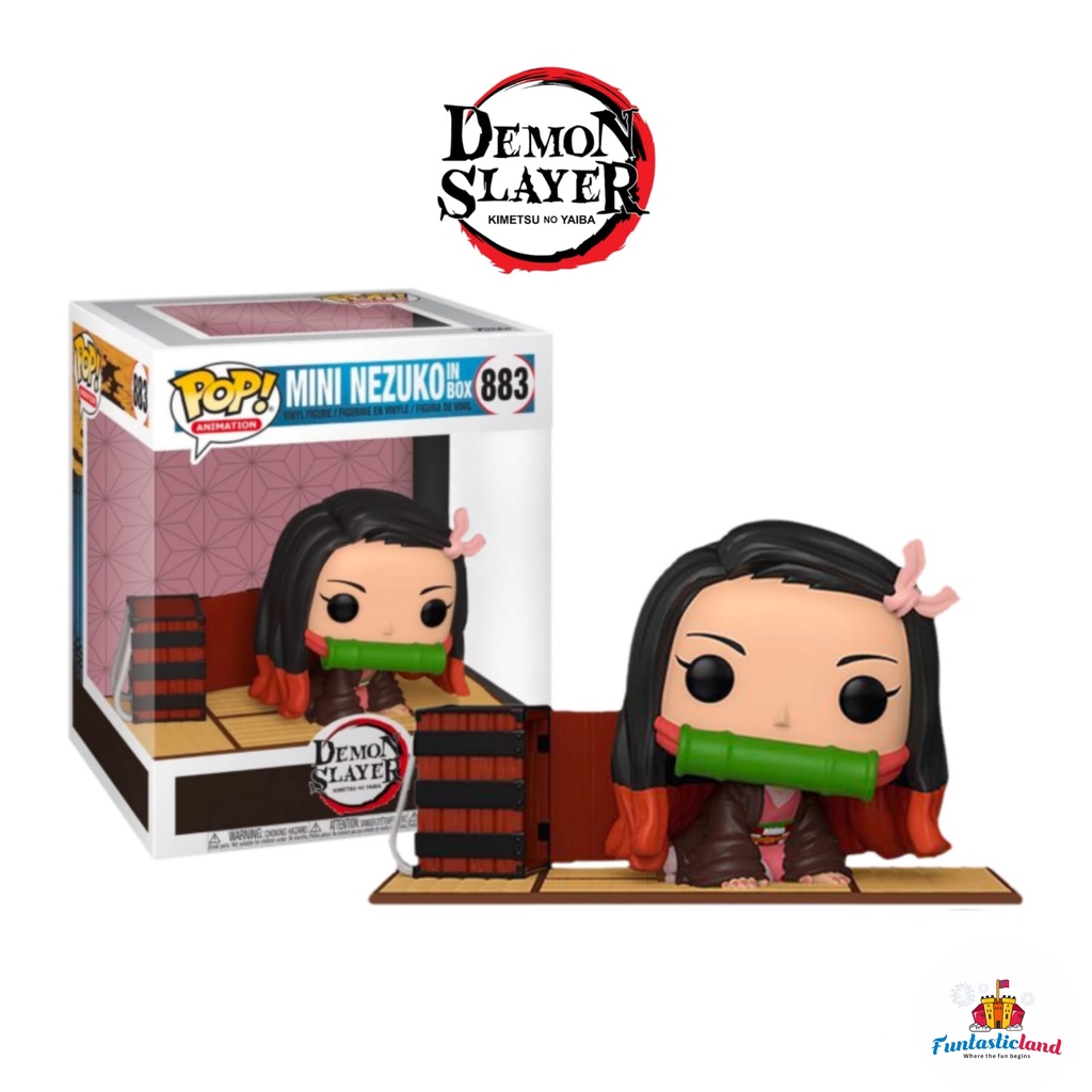 Original Funko POP Animation Kimetsu No Yaiba (Demon Slayer) - Mini Nezuko in Box (EXCLUSIVE) #883  