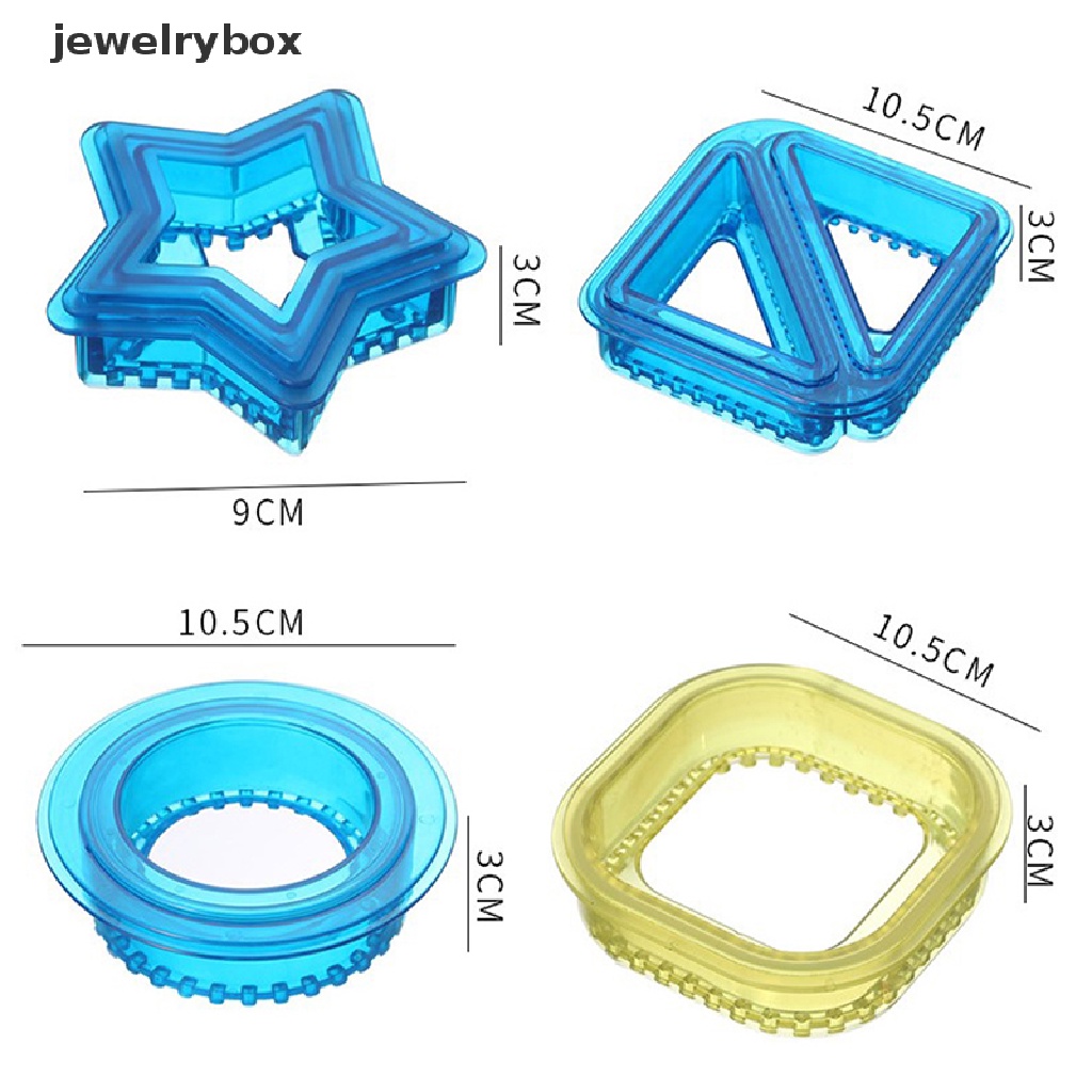 (jewelrybox) Cetakan Pemotong Sandwich Diy Untuk Anak-Anak