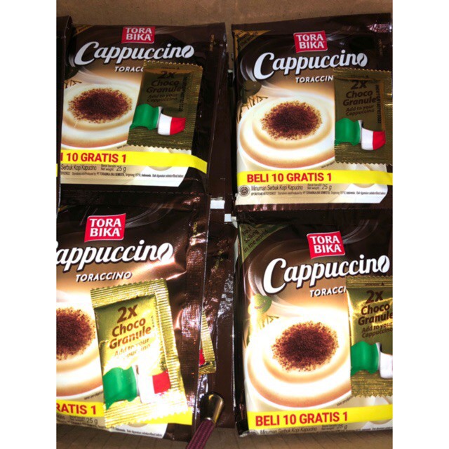 

Tora Bika Cappucino (1 rcg/ 10 sachet)