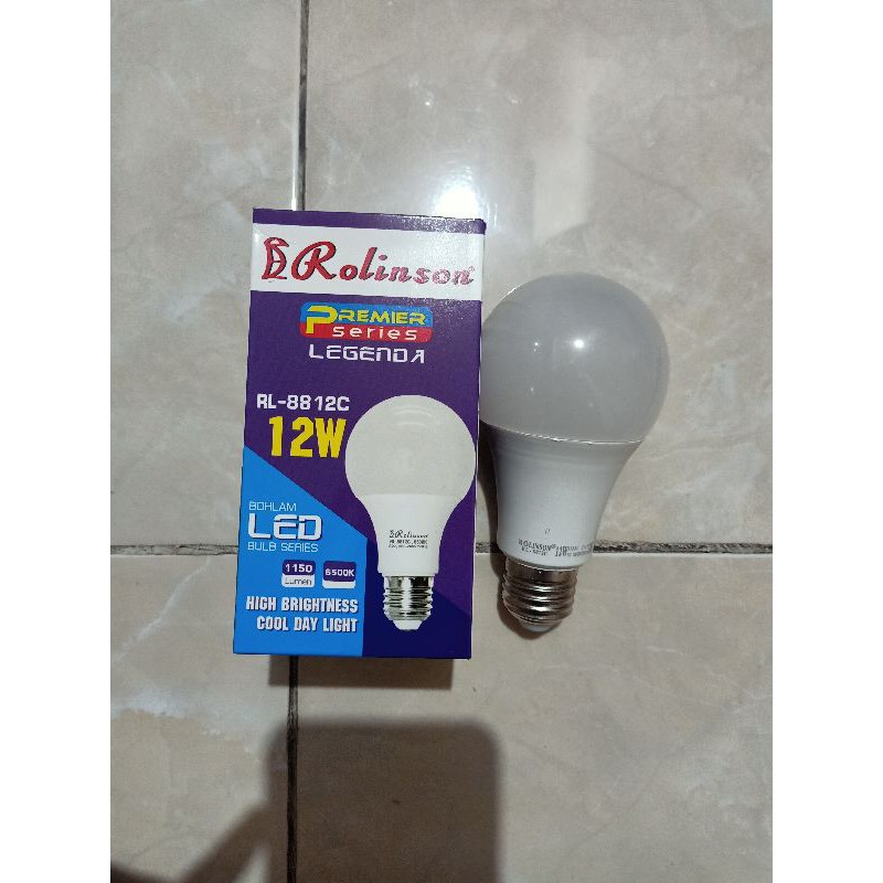 Bohlam Lampu LED Rolinson RL 8812C 12Watt SNI