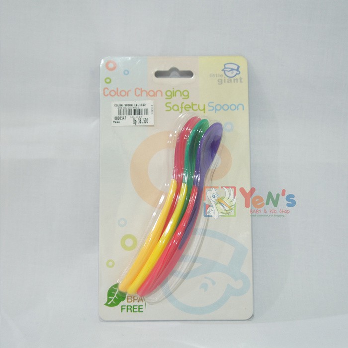 Little Giant Color Changing Safety Spoon