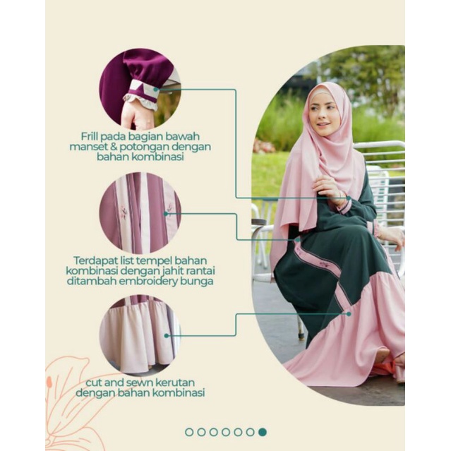 Ayesha Gamis set Original by Alwa Hijab