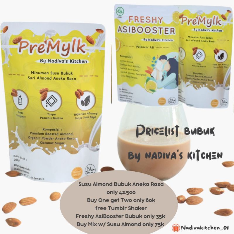 

PROMO Susu Almond Bubuk isi 2