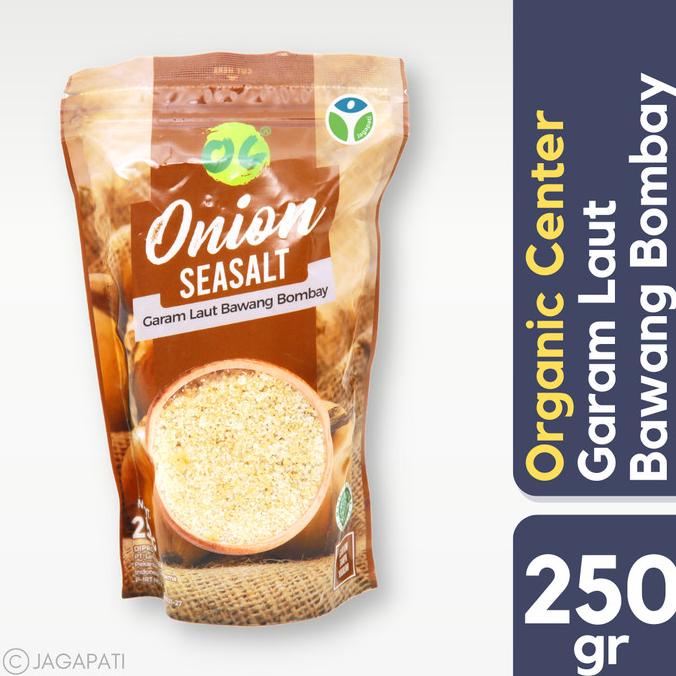 

Organic Center - Onion Sea Salt 250gr - Garam Organik - Garam Sehat