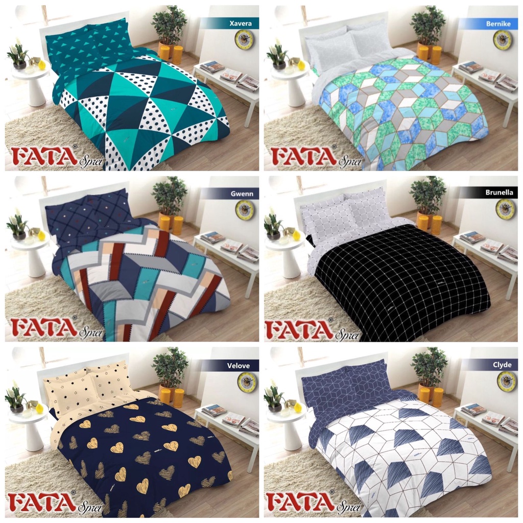 Set Bedcover Fata 180 x 200 Terbaru