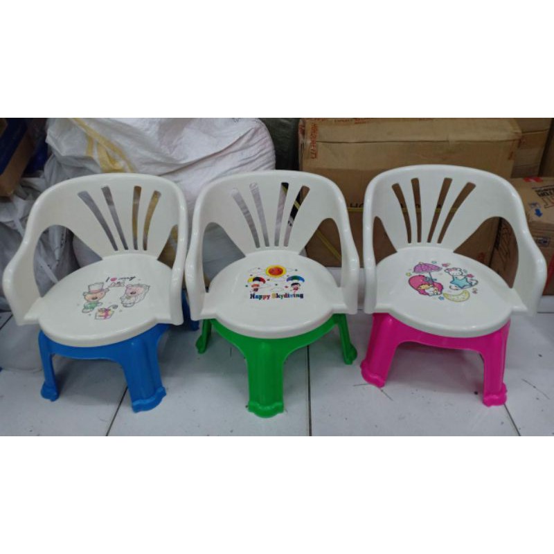 Kursi Anak Putar | Bangku Duduk Bahan Plastik