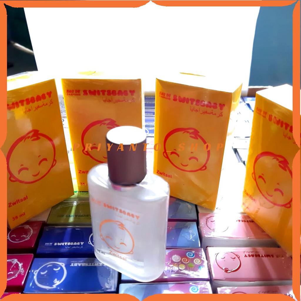 Minyak Parfum Bayi EAU DE SWITSBABY - Minyak Bayi Switsal 35ml - Parfum Bayi Switsal Original 35ml