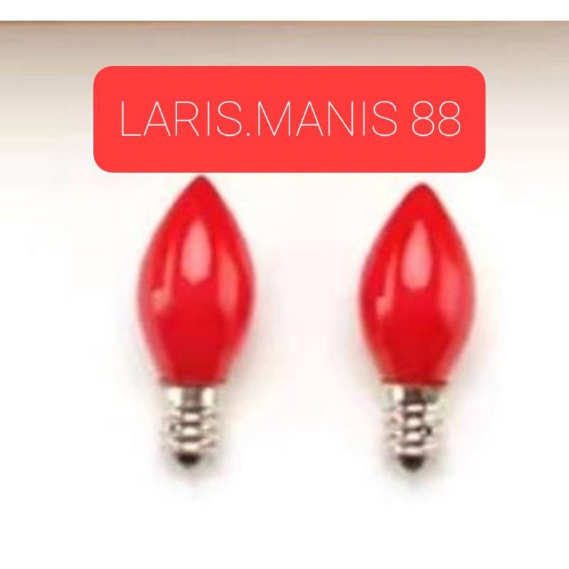 bohlam lampu sembahyang e12 harga perpcs