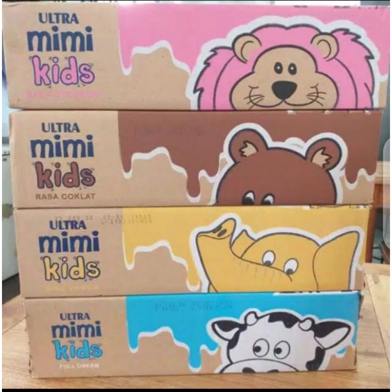 

Susu Ultra Mimi Karton Rasa Cokelat , Vanilla , Strawbery