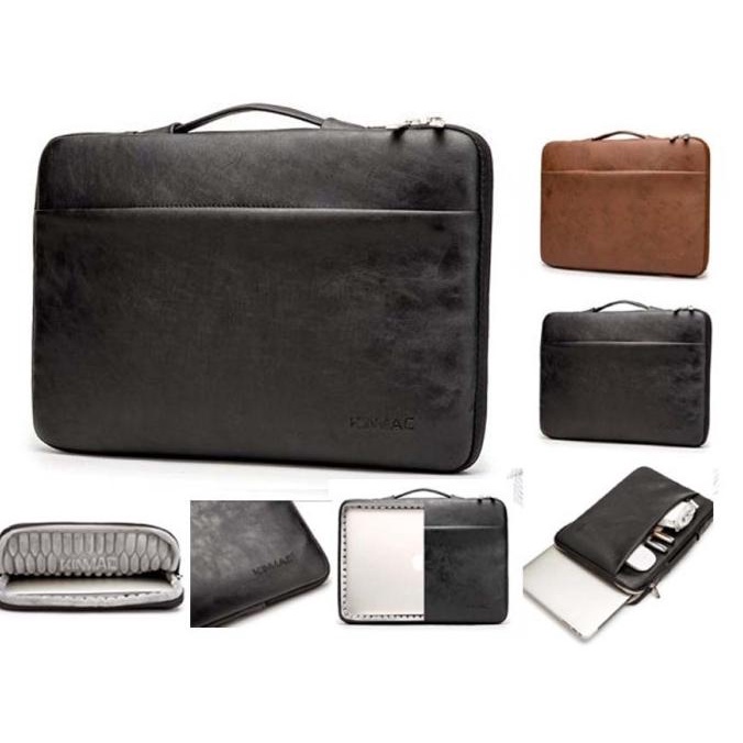 Ipad Pro 2020 12.9 Inch Tas Sleeve Genuine Leather Bag Cover