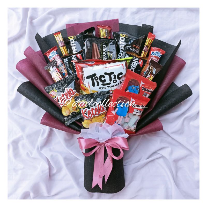 

BUCKET SNACK, BUKET JAJAN, HADIAH WISUDA