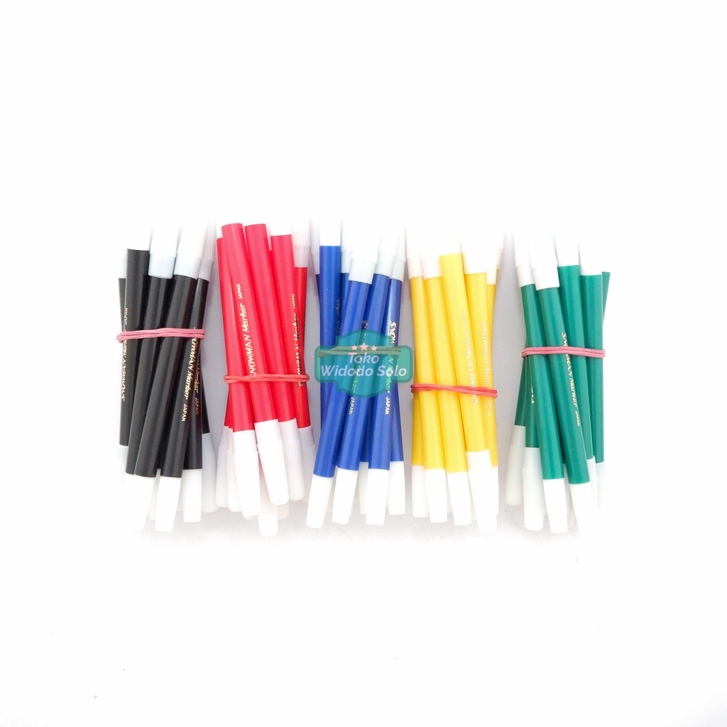 

1 SET Spidol Snowman Kecil 12 Warna Warni Coloring Markers