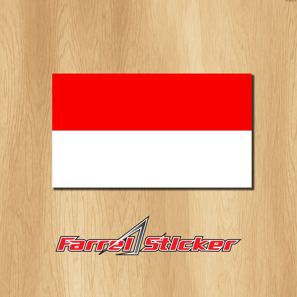 stiker bendera pipi sticker 17 agustus