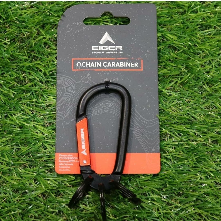 Carabiner Eiger1989 Ochain Gantungan Kunci Keychain Multifungsi Original