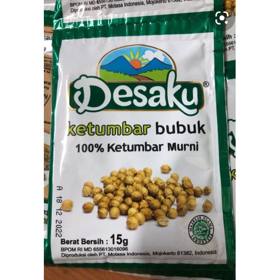 

(ISI 6 SACHET) DESAKU KETUMBAR BUBUK SACHET