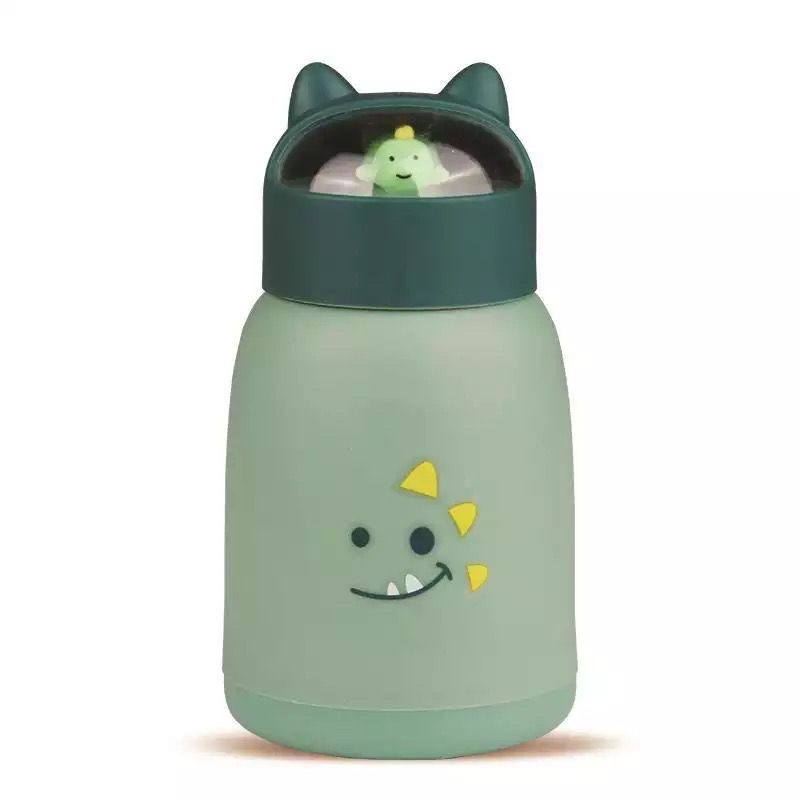 BOTOL MINUM KACA 360ML / BOTOL MINUM ANAK KARAKTER LUCU / BOTOL MINUM BPA FREE JRW0085