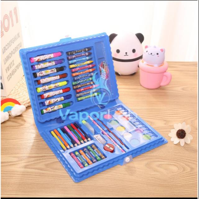 

CRAYON STATIONARY SET 68 PC ALAT TULIS MENGGAMBAR PENSIL WARNA ART SET