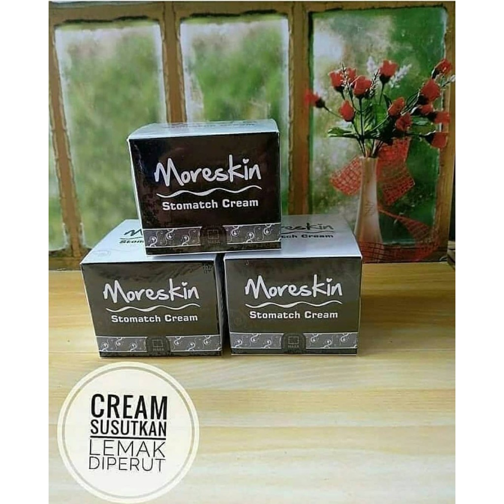 Moreskin Pelangsing Stomatch Cream - Cream susut perut Pelangsing perut