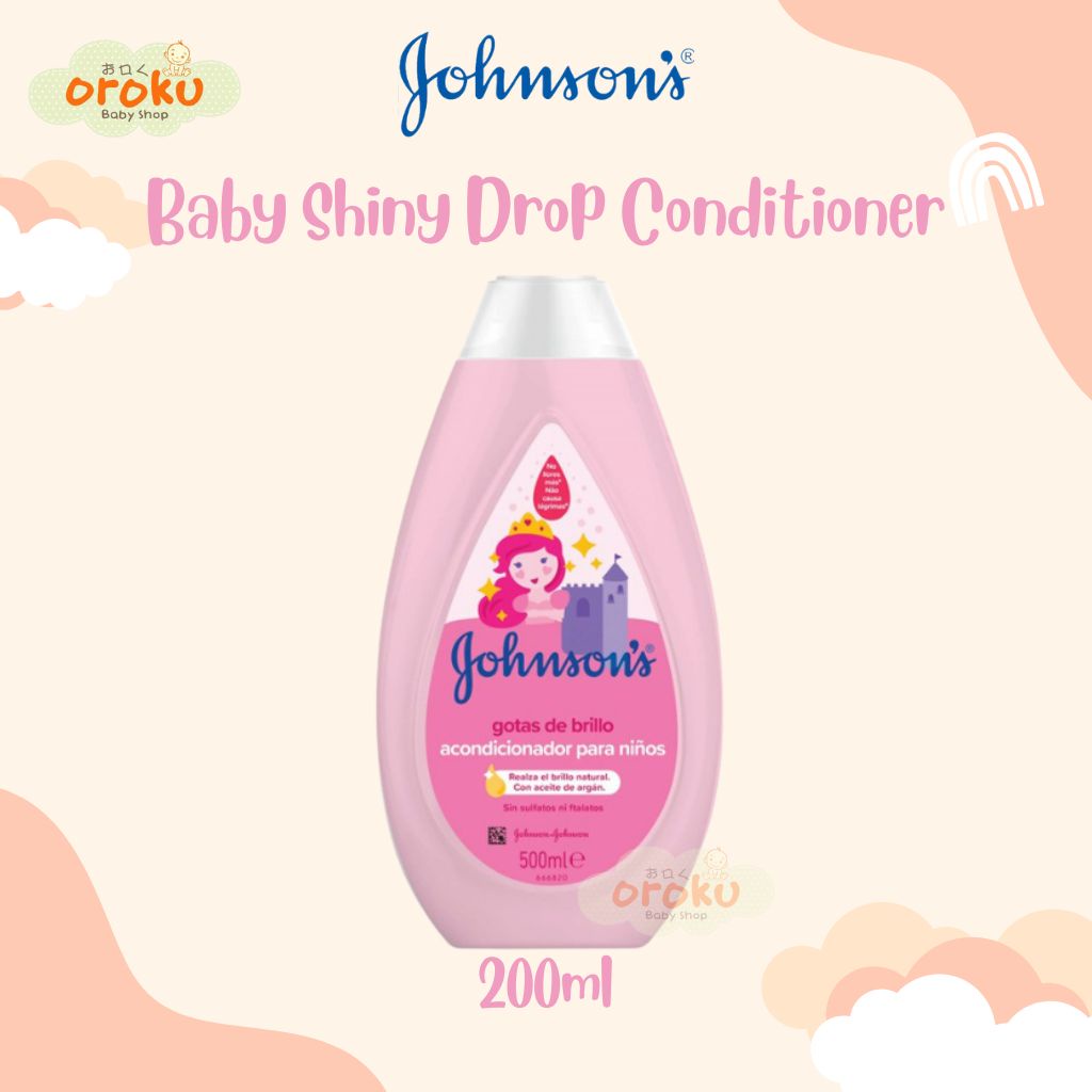 JOHNSONS BABY SHINY DROP CONDITIONER 200ML / CONDITIONER / JOHNSONS BABY