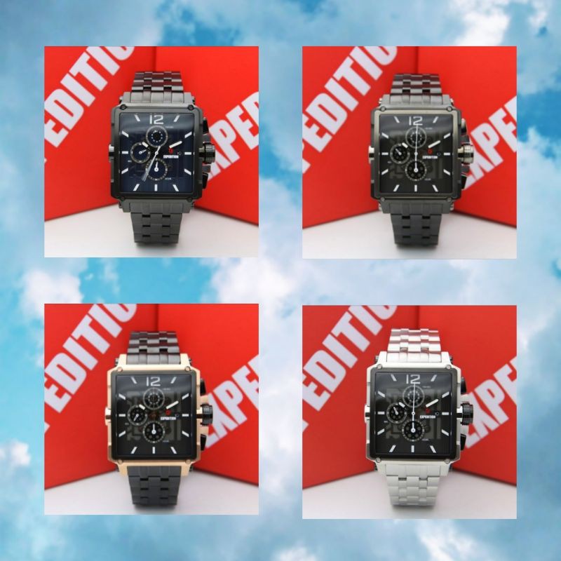 Jam Tangan Pria EXPEDITION E6618 Original Bergaransi Resmi AC 1 TAHUN