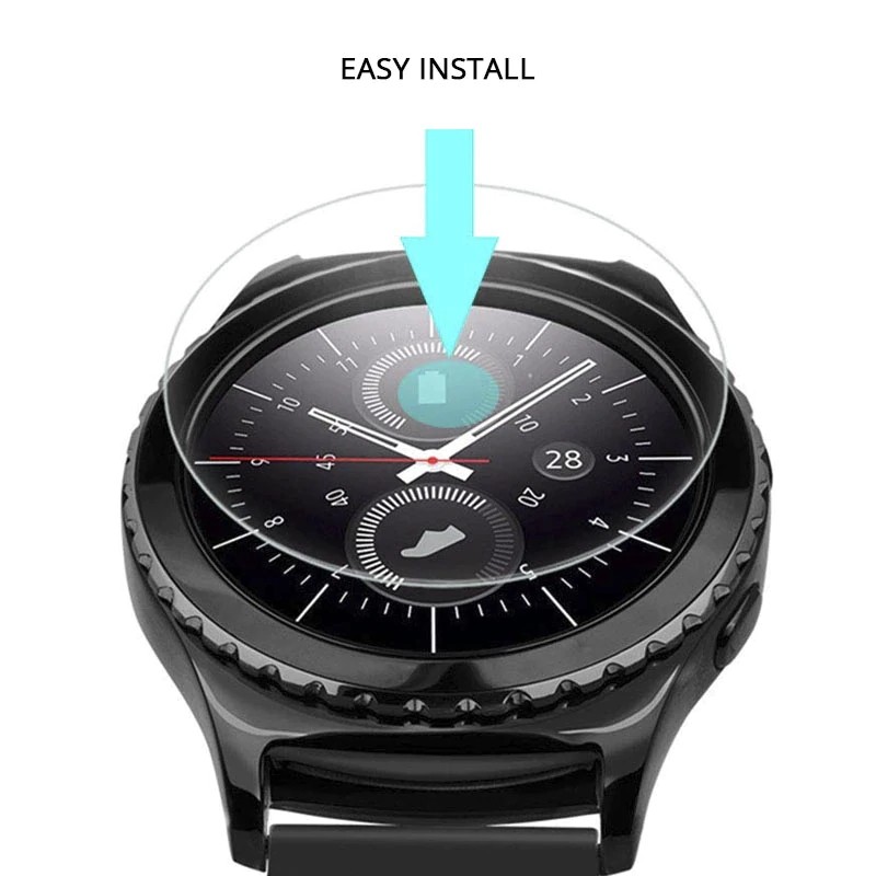 Tempered Glass Samsung Galaxy Watch 46mm - 42mm - S3 Gear - Tempered Galaxy Watch