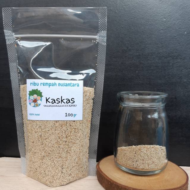 

100 gr Kas Kas / White Poppy Seeds / Biji Kas kas