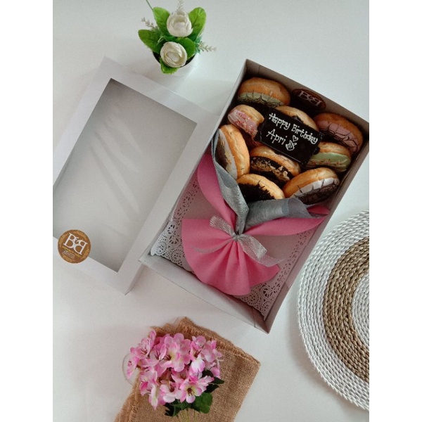 

Bnbpastriesncake Donat Bouquet Isi 9