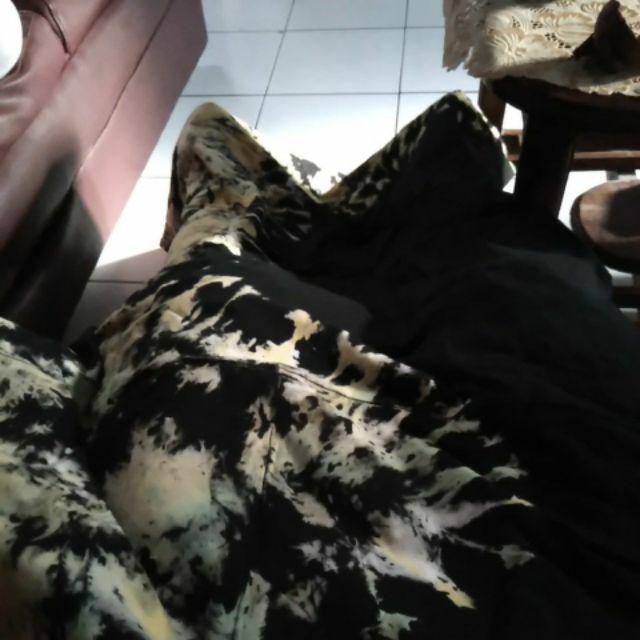 Ms Gamis Batik Kaos Kombi Tidie Maxi#2 Jumbo Ld 110-116cm