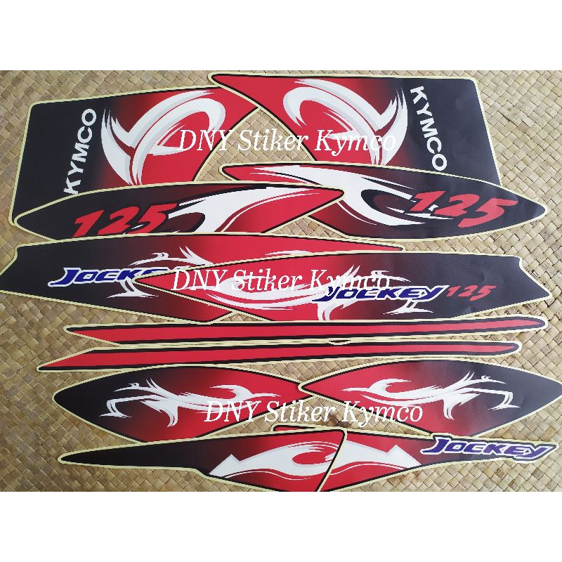 Stiker Kymco Jockey