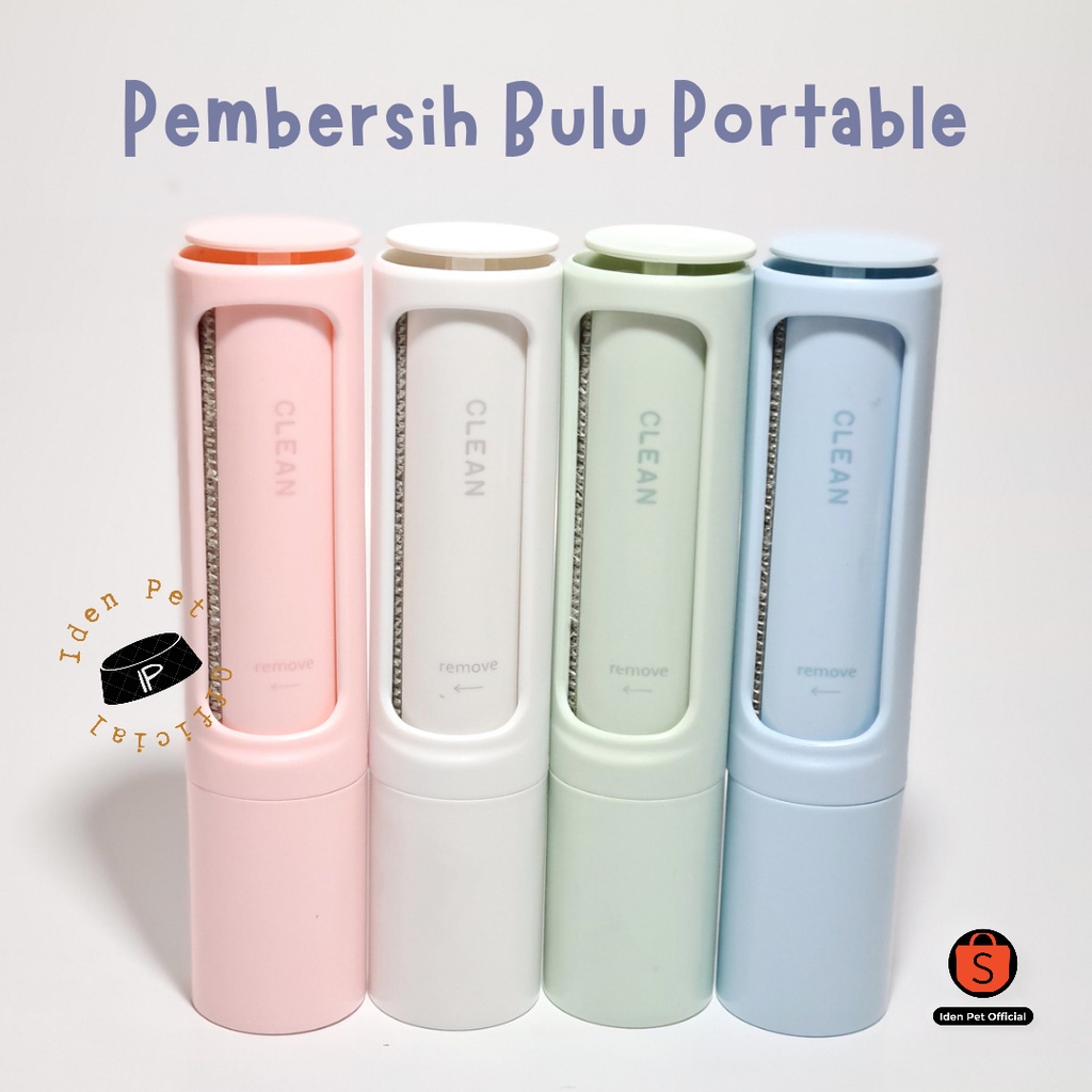 Sikat Roller Pembersih Bulu Hewan Anjing Portable Alat Pembersih Rambut Kucing Pet Dog Hair Remover