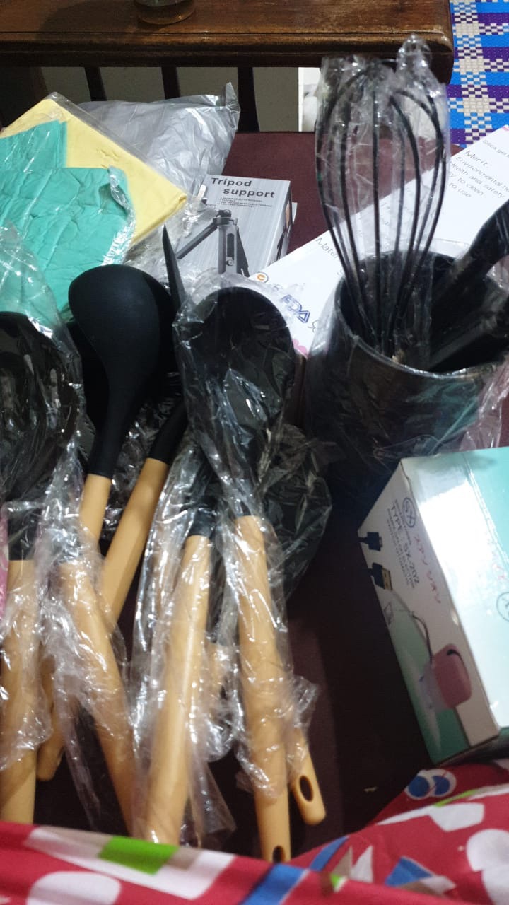 Sutil Silikon Spatula Silicone Sodet Alat Masak Set 12pcs