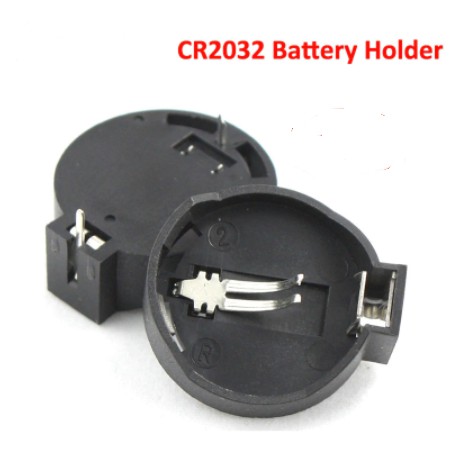 Tempat Baterai Socket Soket CR2032 Battery Holder CR-2032 Koin CR2025