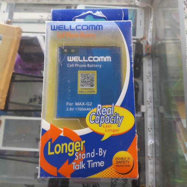 BATERAI WELLCOMM ANDROMAX AD681H BATERAI WELLCOMM ANDROMAX G2