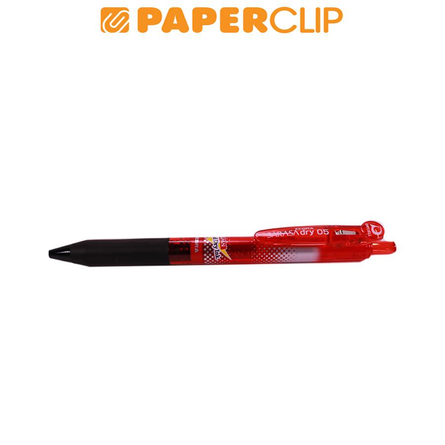 

BALLPOINT ZEBRA SARASA DRY 05 RED