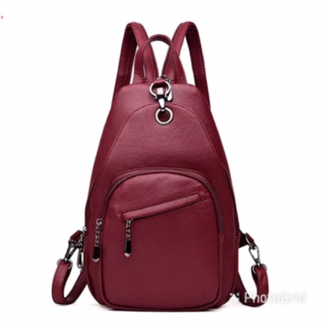 Waistbag leather tas selempang wanita slingbag kulit WAIZE bags tas dada ransel kulit tas wanita