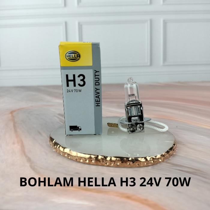 BOHLAM LAMPU HALOGEN HELLA H3 24V 70W