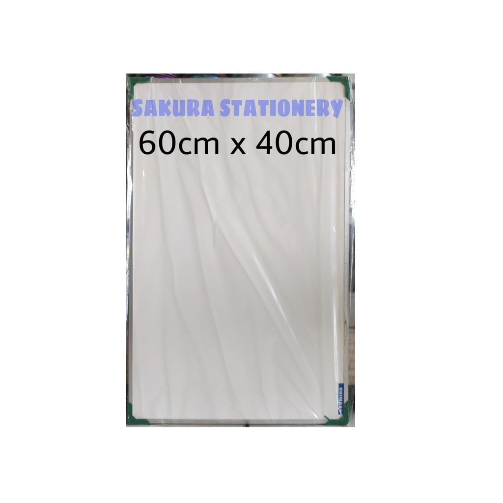 

Papan Tulis Whiteboard Unimas Non Magnet 60cm x 40cm