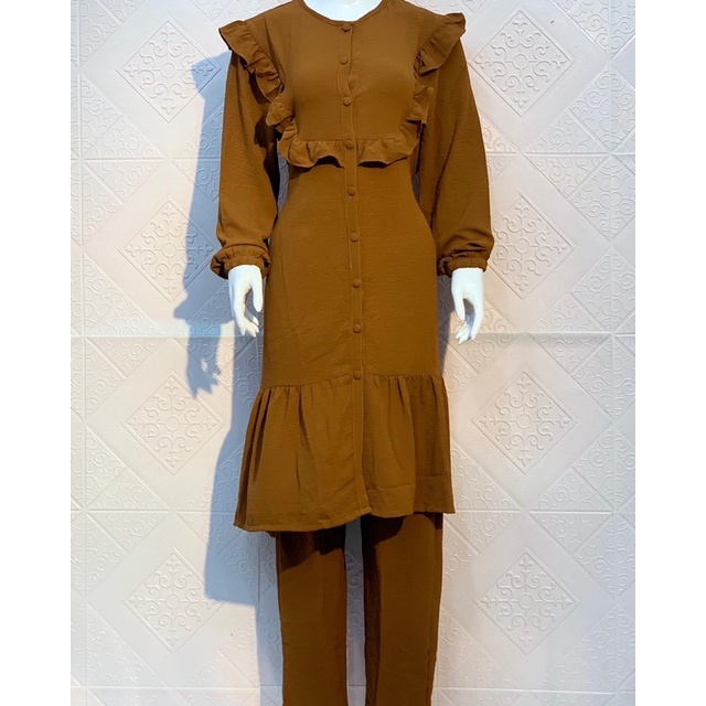 SETELAN CELANA ONE SET CRINKLE AIRFLOW