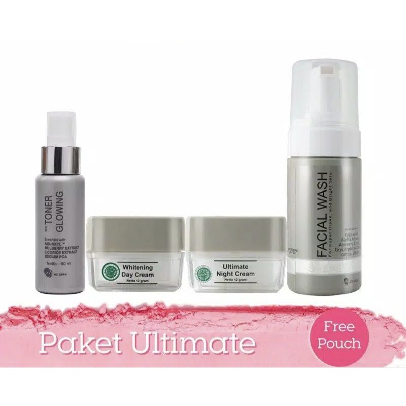 MS glow Paket wajah Flek Hitam