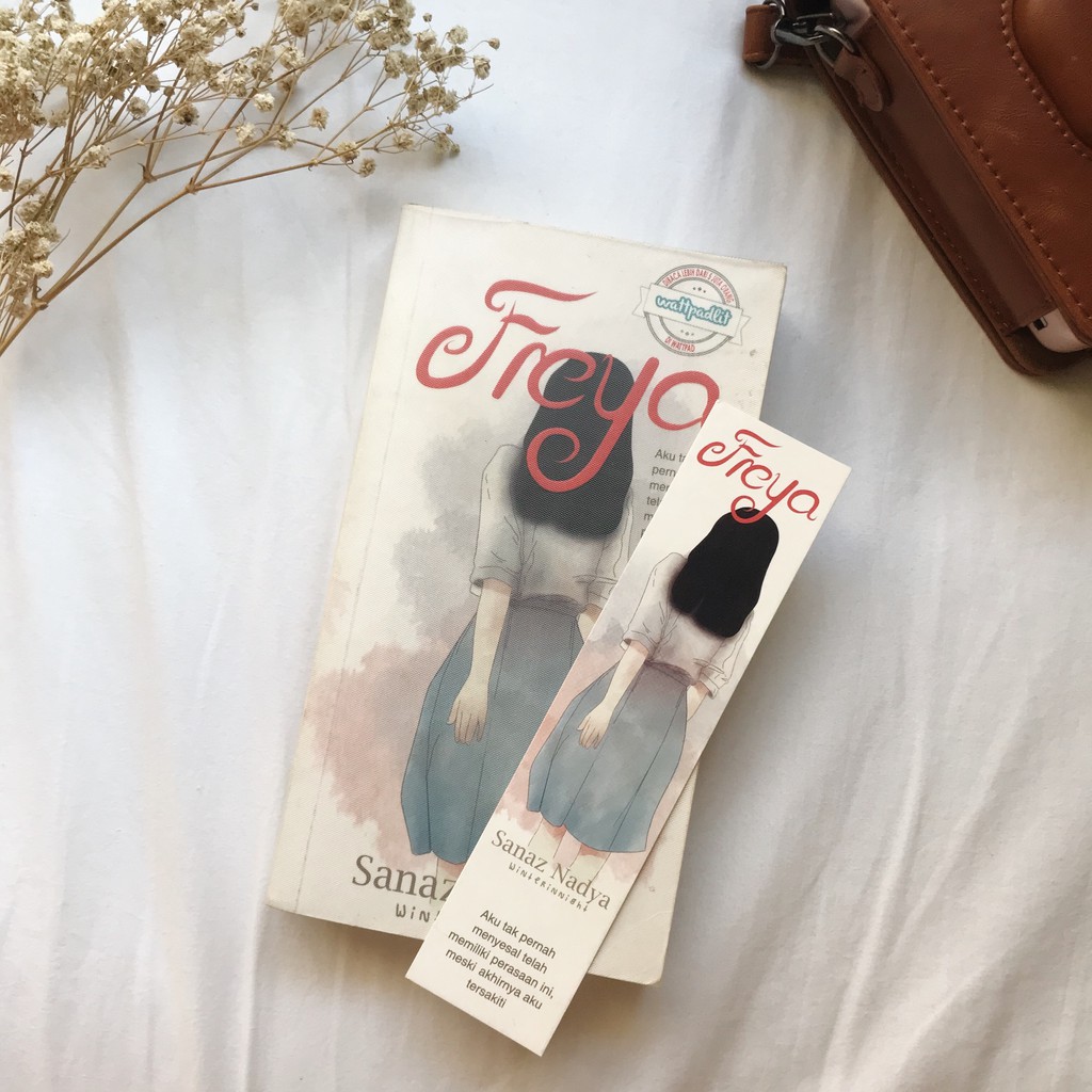 Novel Wattpad Original/Ori/Asli Gramedia preloved - Freya by Sanaz Nadya