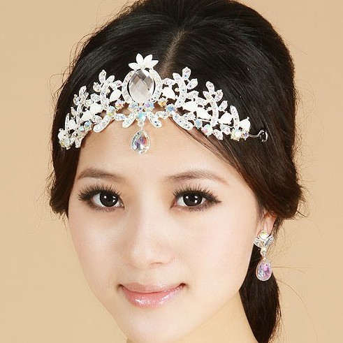 [PRODUK TERLARIS] MAHKOTA BRIDAL AKSESORIS PENGANTIN TIARA WEDDING WANITA TRP020