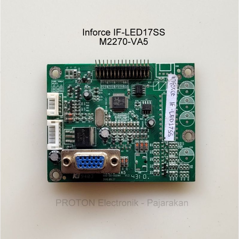 Mainboard LED Monitor Inforce IF-LED17SS Sky View 16" M989A M2089A M215HGE-F02 Matherboard VGA board
