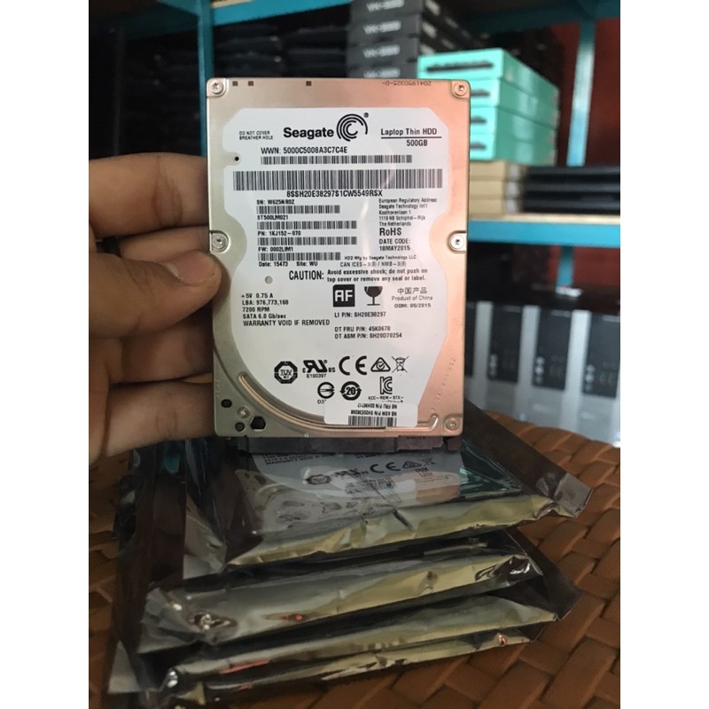 HARDISK SEAGATE 500GB 2,5 inch Slim