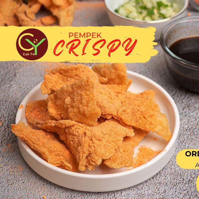 

PEMPEKCEKYA/PEMPEK CRISPY ASLI PALEMBANG 500 GRAM KEMASAN VAKUM/PEMPEK ASLI PELEMBANG/EMPEK EMPEK/OLEH OLEH KHAS PALEMBANG