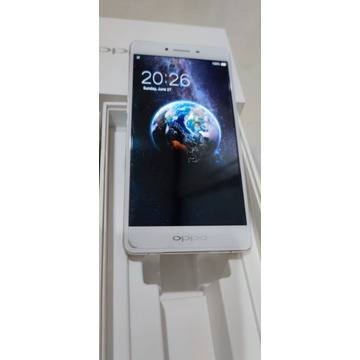 Oppo R7sf 4/32gb, Gold, Fullset, HP bekas